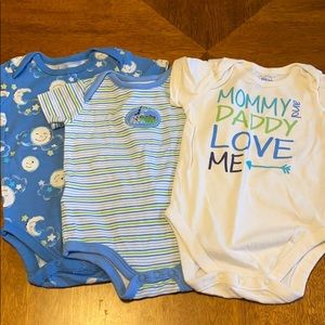 Baby boy onesie bundle